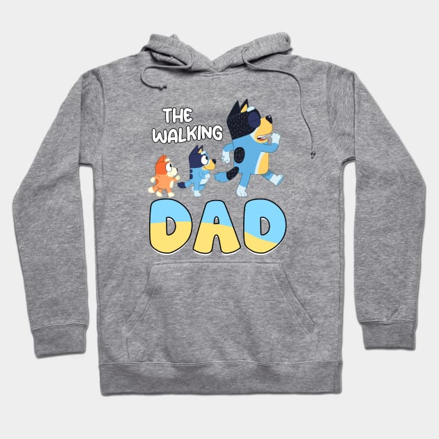 Bluey and Bingo Animated Movie Trending Hoodie by Justine Nolanz